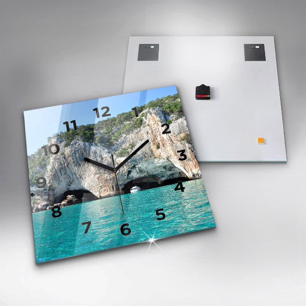Orologio quadrato Grotta sottomarina