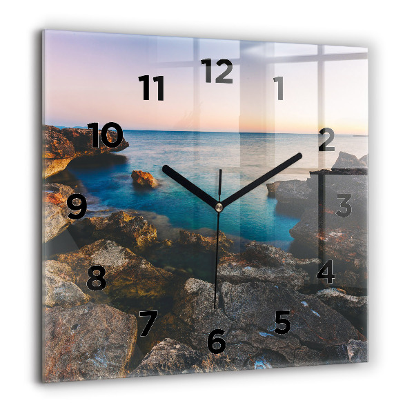 Orologio quadrato Paesaggio marino