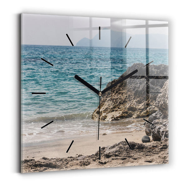 Orologio quadrato Vista sul Mar Mediterraneo
