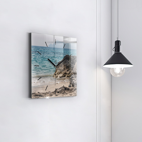 Orologio quadrato Vista sul Mar Mediterraneo