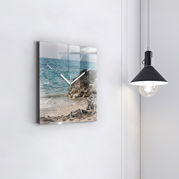 Orologio quadrato Vista sul Mar Mediterraneo