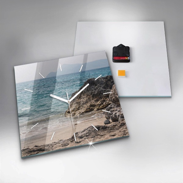 Orologio quadrato Vista sul Mar Mediterraneo