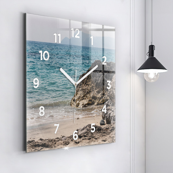 Orologio quadrato Vista sul Mar Mediterraneo