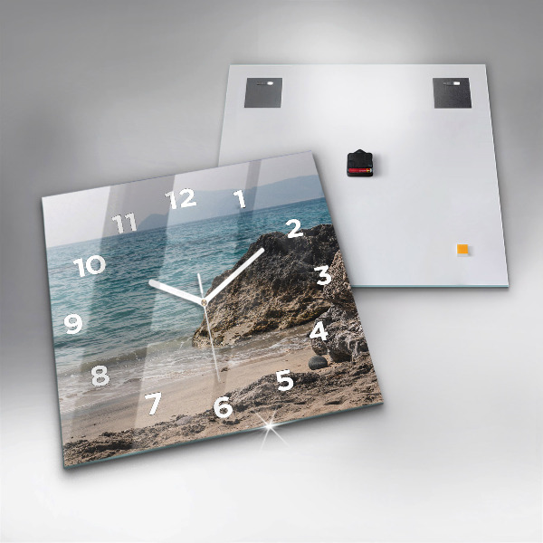Orologio quadrato Vista sul Mar Mediterraneo