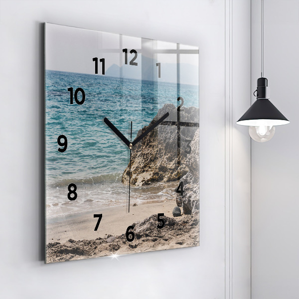 Orologio quadrato Vista sul Mar Mediterraneo