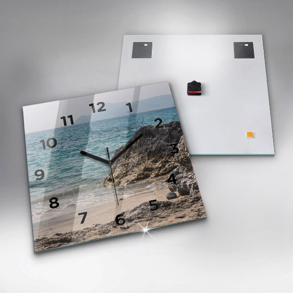 Orologio quadrato Vista sul Mar Mediterraneo