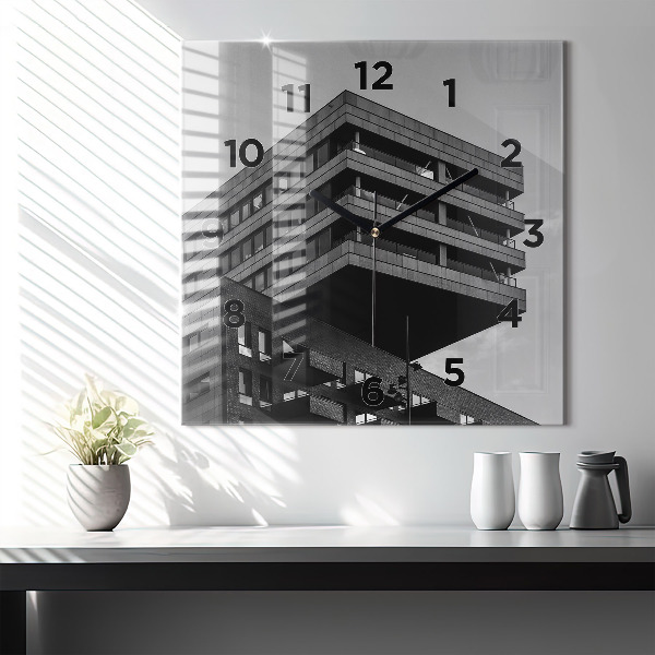 Orologio quadrato Architettura ad Amsterdam