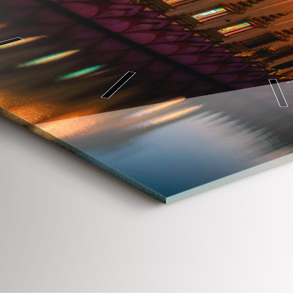 Orologio quadrato Tempio a Bangkok