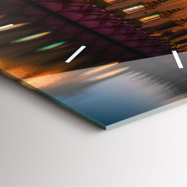 Orologio quadrato Tempio a Bangkok