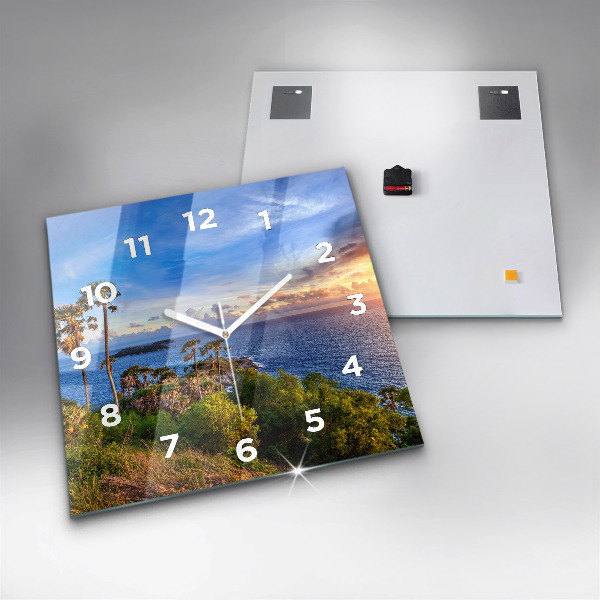 Orologio quadrato Phuket in Thailandia