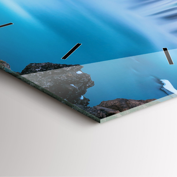 Orologio quadrato Cascata Godafoss Islanda