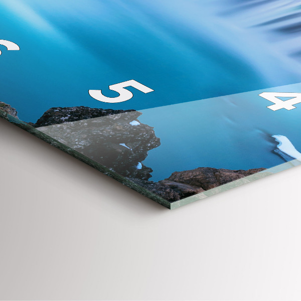 Orologio quadrato Cascata Godafoss Islanda