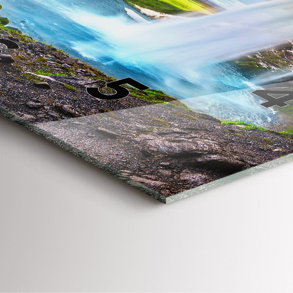 Orologio quadrato Cascata in Islanda