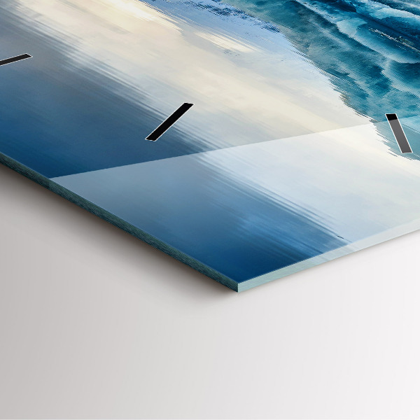 Orologio quadrato Lago Jokulsarlon Islanda