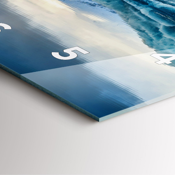 Orologio quadrato Lago Jokulsarlon Islanda