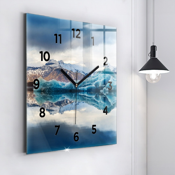 Orologio quadrato Lago Jokulsarlon Islanda
