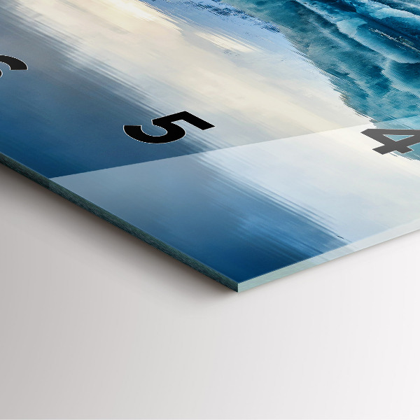 Orologio quadrato Lago Jokulsarlon Islanda