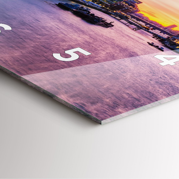 Orologio quadrato Vista di Londra