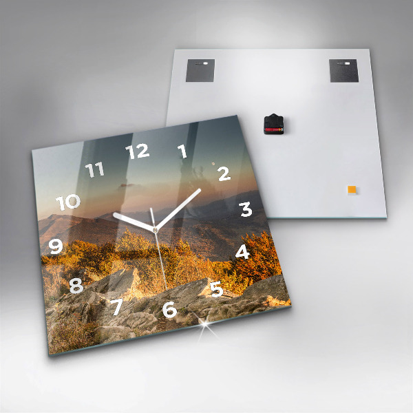 Orologio quadrato Monti Bieszczady
