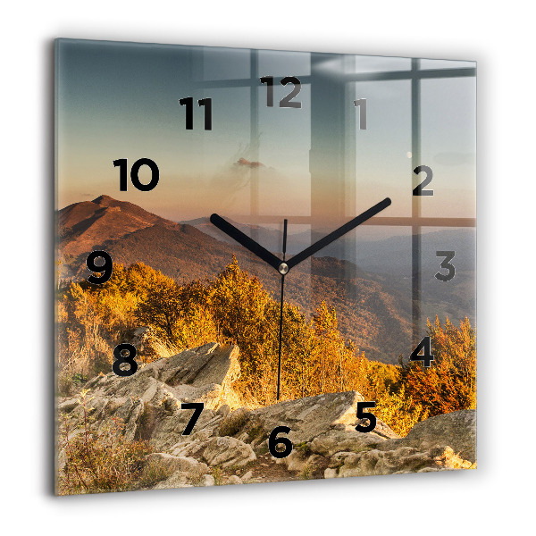 Orologio quadrato Monti Bieszczady