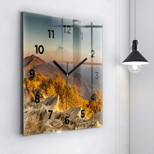 Orologio quadrato Monti Bieszczady