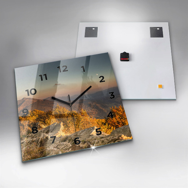 Orologio quadrato Monti Bieszczady