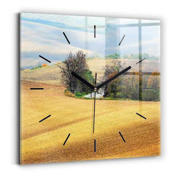 Orologio quadrato Paesaggio rurale della Moravia