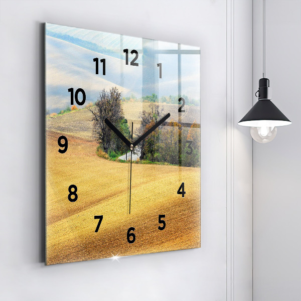 Orologio quadrato Paesaggio rurale della Moravia