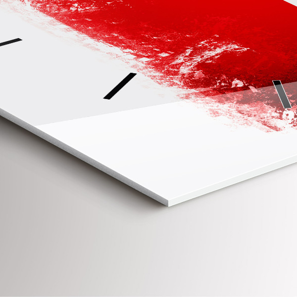 Orologio quadrato bandiera ceca