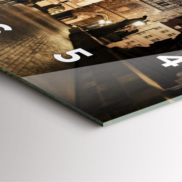 Orologio quadrato Ponte Carlo a Praga