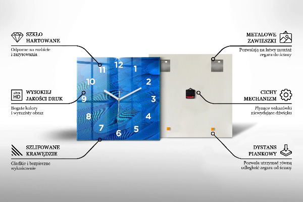 Orologio quadrato Porta di Brandeburgo a Berlino