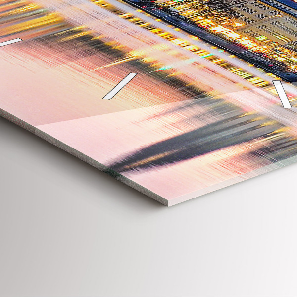 Orologio quadrato Alster ad Amburgo