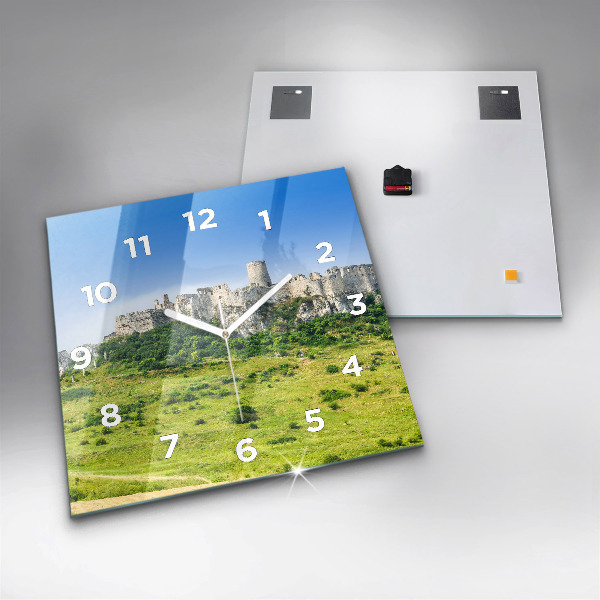 Orologio quadrato Castello di Spiš in Slovacchia