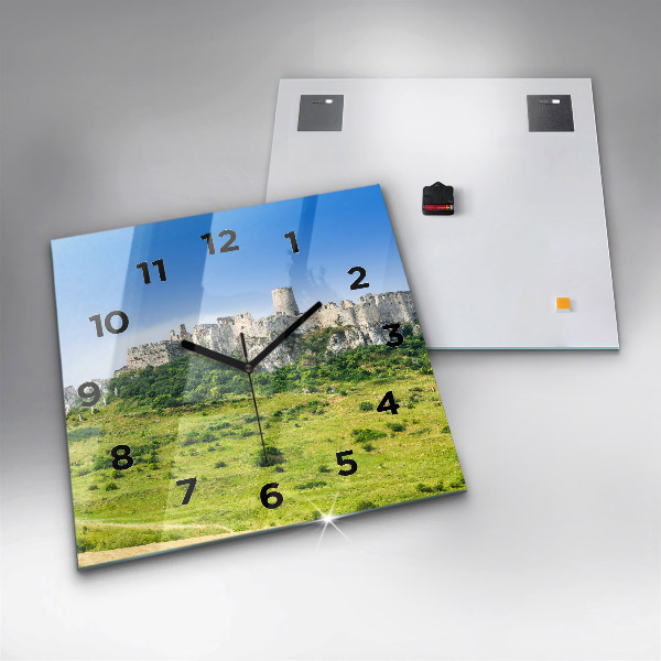 Orologio quadrato Castello di Spiš in Slovacchia