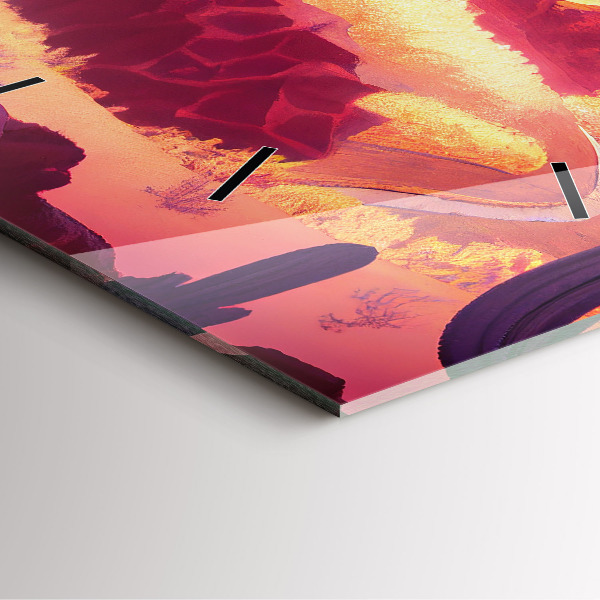 Orologio quadrato Deserto dell'Arizona