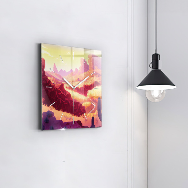 Orologio quadrato Deserto dell'Arizona