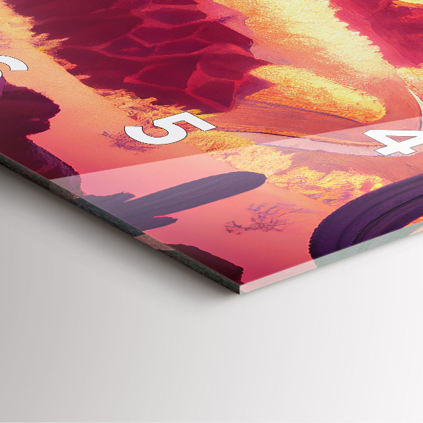 Orologio quadrato Deserto dell'Arizona