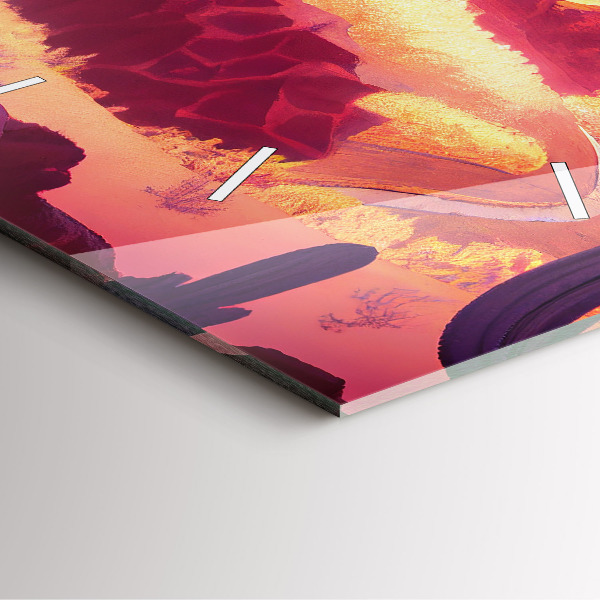 Orologio quadrato Deserto dell'Arizona