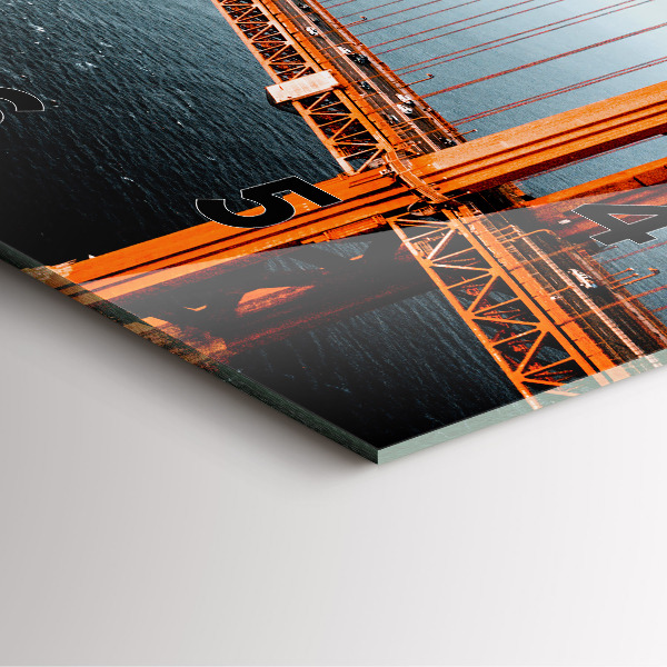 Orologio quadrato Ponte Golden Gate