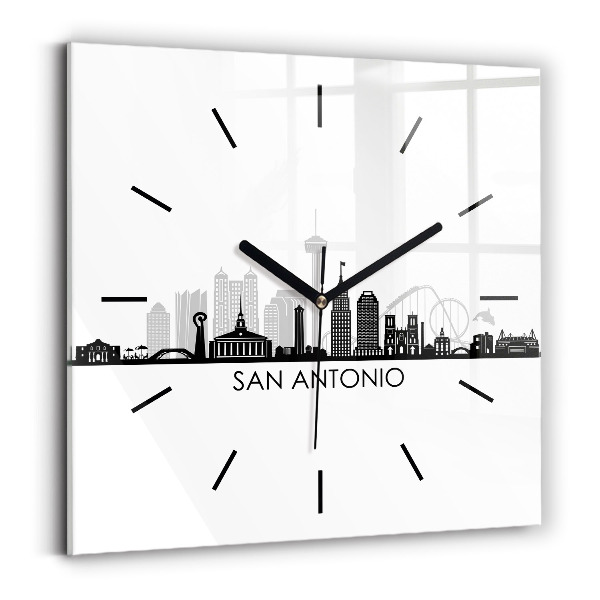 Orologio quadrato Città di San Antonio Texas