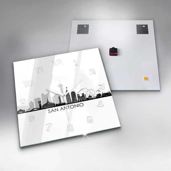 Orologio quadrato Città di San Antonio Texas