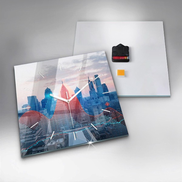 Orologio quadrato Grattacieli a Philadelphia