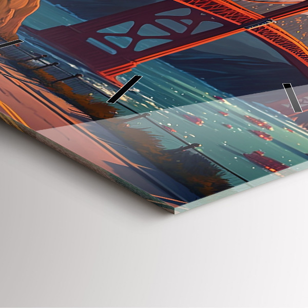 Orologio quadrato Ponte di San Francisco