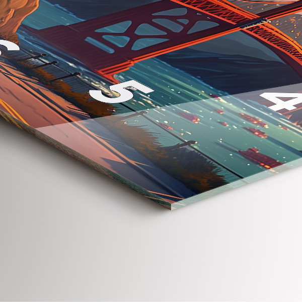 Orologio quadrato Ponte di San Francisco