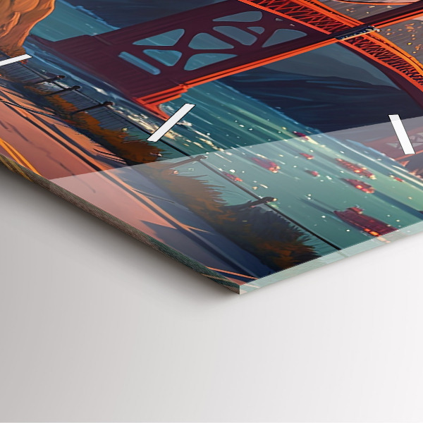 Orologio quadrato Ponte di San Francisco