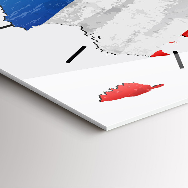 Orologio quadrato Bandiera della Francia