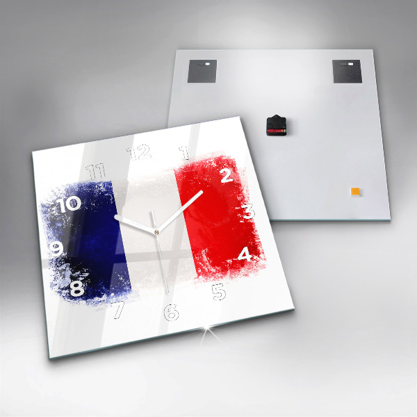 Orologio quadrato Bandiera della Francia