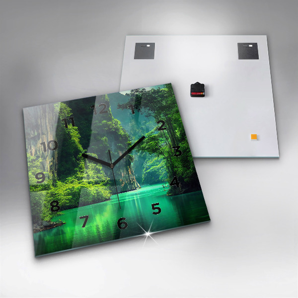 Orologio quadrato Paesaggio naturale della Thailandia