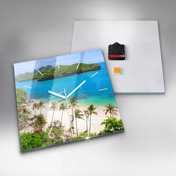 Orologio quadrato Parco nazionale Thailandia