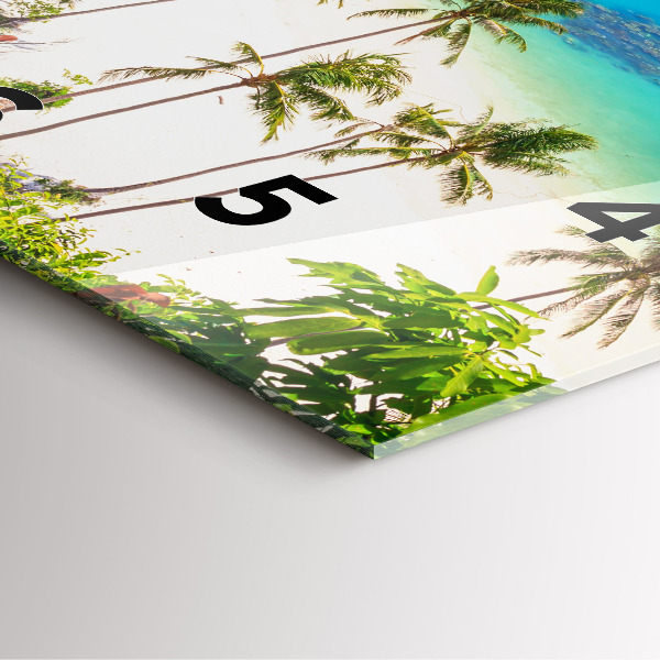 Orologio quadrato Parco nazionale Thailandia